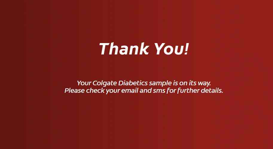 colgate diabetics toothpaste