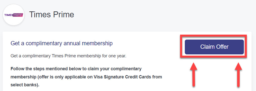 timesprime 1 year free subscription