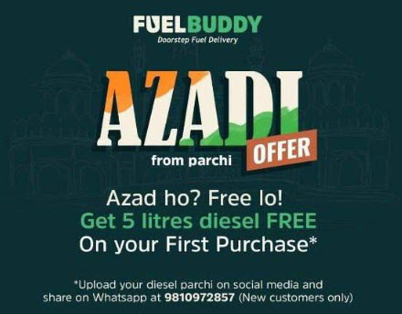 fuel buddy 5 litre free diesel